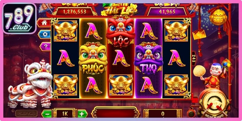 Siêu phẩm slot lân hái lộc 